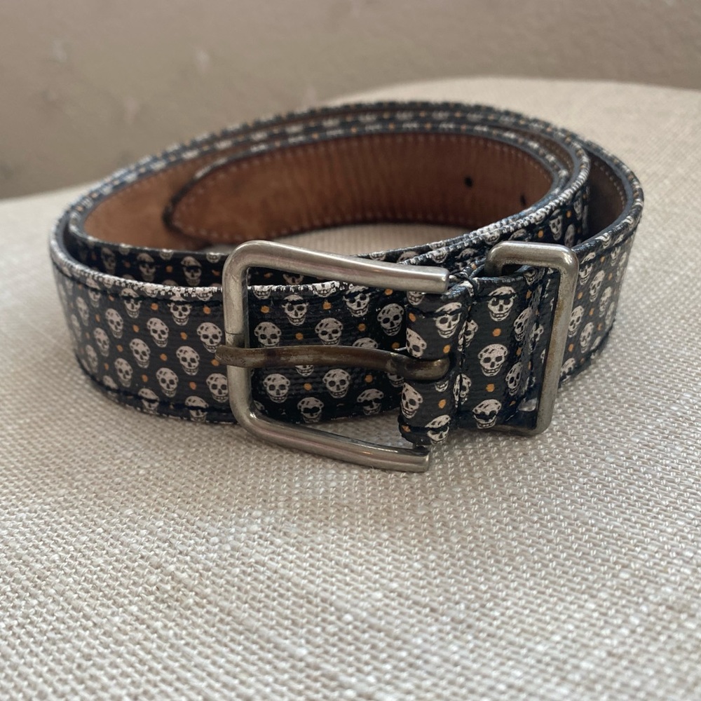 Alexander McQueen mens belt size 34